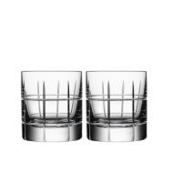 Orrefors Street Whiskey Sour Glass Pair