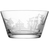 Orrefors Sweden Symbols Bowl, Clear