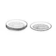 Orrefors Pearl Dessert Plate (Set of 4), Clear