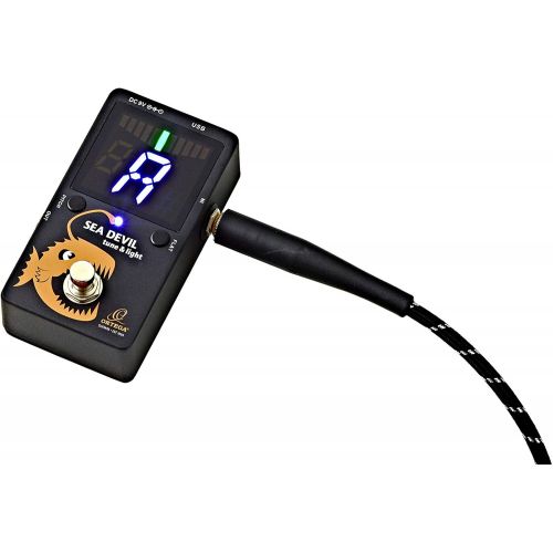  Ortega Guitars Chromatic Tuner with Adjustable Lights to Illuminate Pedal Board (SEADEVIL)