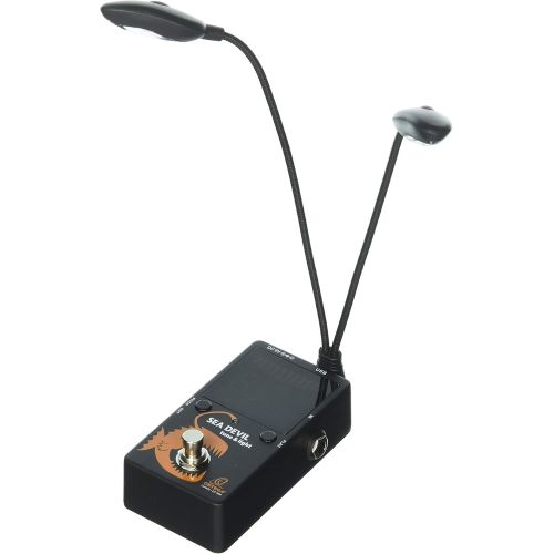  Ortega Guitars Chromatic Tuner with Adjustable Lights to Illuminate Pedal Board (SEADEVIL)