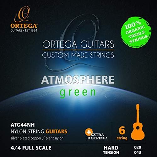  [아마존베스트]Ortega Guitars Ortega ATG44NH Classical Guitar Strings High Tension