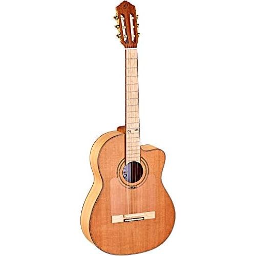  [아마존베스트]Ortega Guitars Ortega RCE179SN-25TH 25th Anniversary Electro Acoustic Classical Guitar with Bag