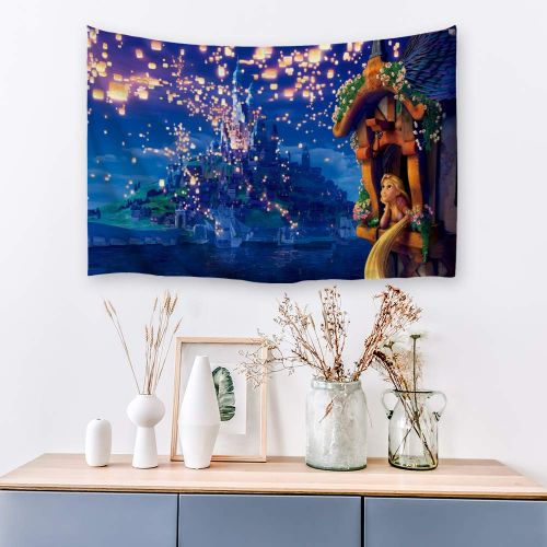  Ortigia Tapestry Wall Hanging Home Decor for Living Room Bedroom Dorm Room Polyester Fabric Needles Included - 60 W x 40 L (150cmx100cm) - Tangled