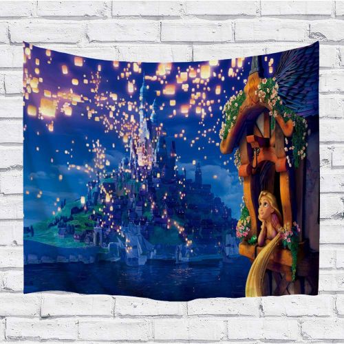  Ortigia Tapestry Wall Hanging Home Decor for Living Room Bedroom Dorm Room Polyester Fabric Needles Included - 60 W x 40 L (150cmx100cm) - Tangled