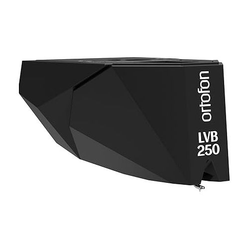  Ortofon 2MR Black LVB 250-2MR Black LVB Low Profile Cartridge | Easy Mounting on Rega Tone Arms | Black/Black