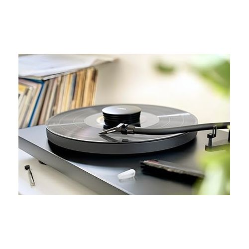  Ortofon Concorde Music Black Phono Cartridge | Tool-Free Installation on S-shaped Tone Arms | Black/Black