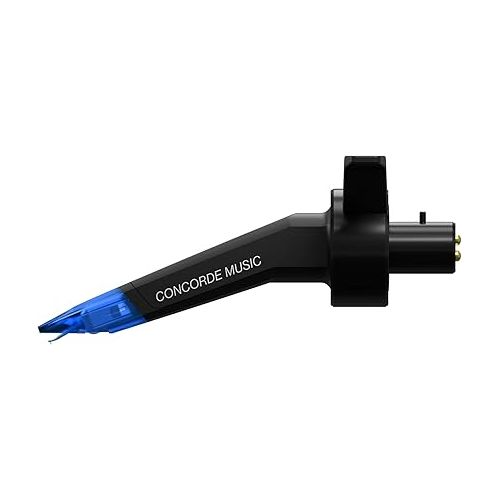  Ortofon Concorde Music Blue Phono Cartridge | Tool-Free Installation on S-shaped Tone Arms | Blue/Black