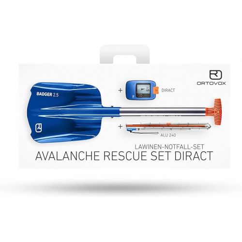  Ortovox Rescue Set Diract I Shovel, Probe & Avalanche Transceiver Bundle