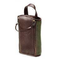 Orvis Bootlegger Leather & Canvas Travel Kit, Olive