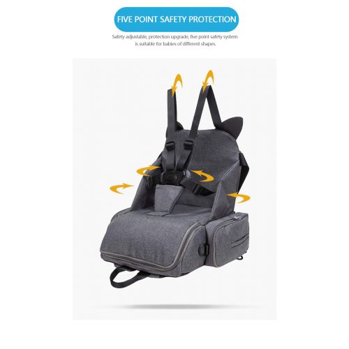  Orzbow Booster Seat Toddler for Travel,Portable Diaper Bag