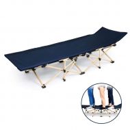 Osage Folding Camping Cots for Adults, Lightweight Packable Single Bed with Storage Bag, Sturdy Portable Sleeping Cot for Camp Office Use