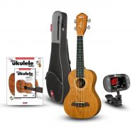 Oscar Schmidt},description:This ukulele is bundled with a carefully selected group of important accessories that will enhance your enjoyment of this instrument. This package includ