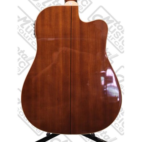  Oscar Schmidt by Washburn Left Hand OD312CE 12 String Acoustic Electric Guitar, Natural, Lefty, OD312CELH