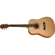 Oscar Schmidt OG1 Left-Handed 34-Size Acoustic Guitar - Natural