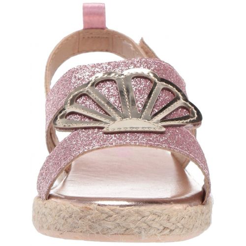  OshKosh+B%27Gosh OshKosh BGosh Kids Oceana Girls Glittery Espadrille Sandal Wedge