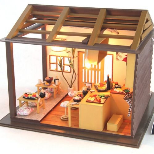  Oshide Dollhouse Miniature DIY House Kit with Furniture for Kids Girls Adults Birthday Gift, without Dust...