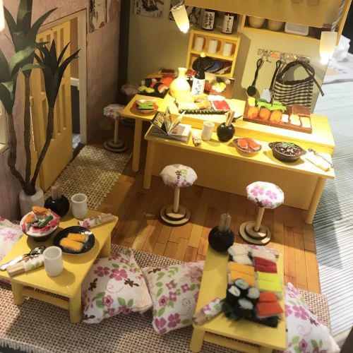  Oshide Dollhouse Miniature DIY House Kit with Furniture for Kids Girls Adults Birthday Gift, without Dust...