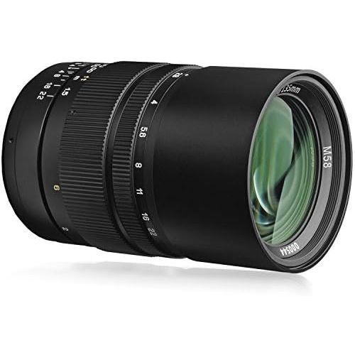  Oshiro 135mm f2.8 LD UNC AL Telephoto Full Frame Prime Lens for Canon EOS 80D, 77D, 70D, 60D, 60Da, 50D, 7D, 6D, 5D, 5DS, 1DS, T7i, T7s, T7, T6s, T6i, T6, T5i, T5, T4i, T3i, T3, S