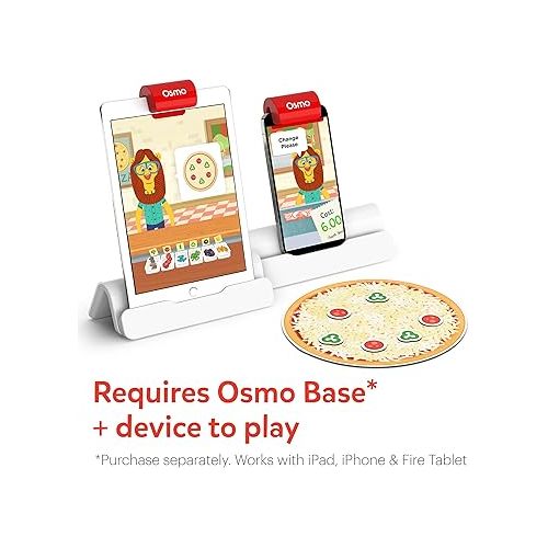 오즈모 Osmo Pizza Co. Educational STEM Learning Games - Math & Communication Skills - Ages 5-12 - For iPad, iPhone, Fire Tablet