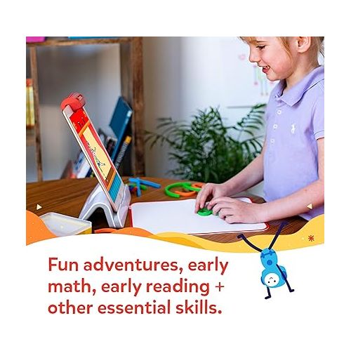 오즈모 Osmo Early Math Learning Kit for iPad - 6 Educational Games for Ages 3-5 - STEM Toy with Osmo Base