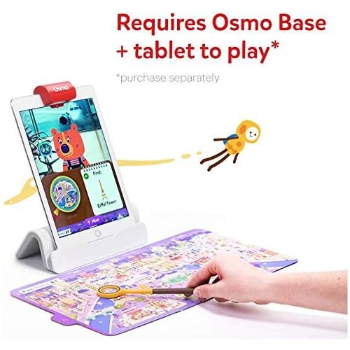 오즈모 [아마존베스트]Osmo - Detective Agency: A Search & Find Mystery Game - Ages 5-12 - Explore The World - For iPad and Fire Tablet (Osmo Base Required)