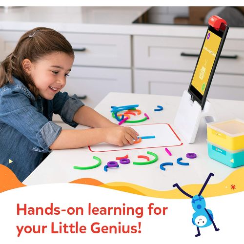 오즈모 Osmo - Little Genius Sticks & Rings - 2 Educational Games - Ages 3-5 - Imagination, Letter Formation & Creativity - For iPad or Fire Tablet - STEM Toy (Osmo Base Required - Amazon