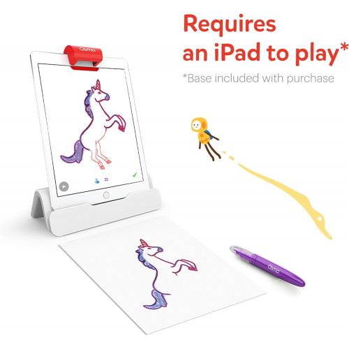 오즈모 Osmo - Super Studio Disney Princess Game + iPad Base Bundle (Ages 5-11) (Osmo iPad Base Included)