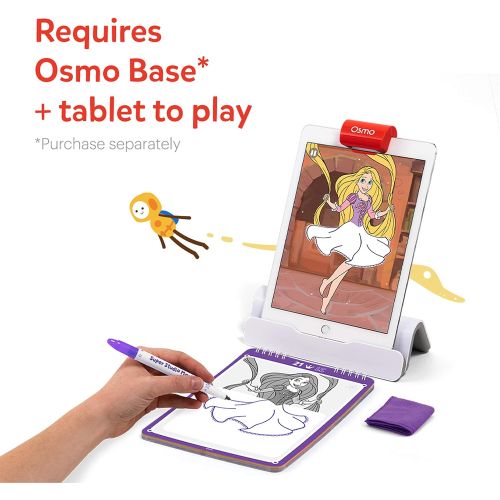 오즈모 Osmo - Super Studio Disney Princess Game + iPad Base Bundle (Ages 5-11) (Osmo iPad Base Included)