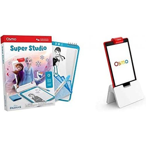오즈모 Osmo - Super Studio Disney Frozen 2 Game Fire Tablet Base Bundle (Ages 5-11) Fire Tablet Base Included