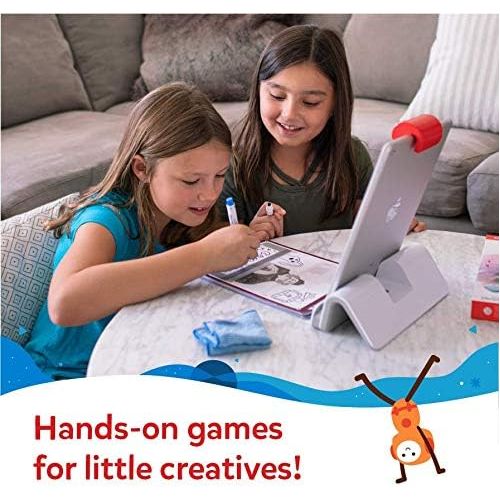 오즈모 Osmo - Super Studio Disney Frozen 2 Game Fire Tablet Base Bundle (Ages 5-11) Fire Tablet Base Included