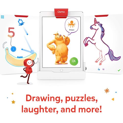 오즈모 Osmo - Monster - Ages 5-10 - Bring Real-life Drawings to Life - For iPad or Fire Tablet (Osmo Base Required - Amazon Exclusive)
