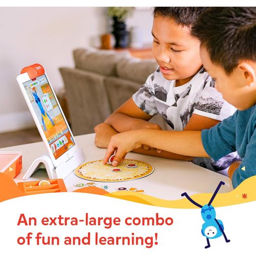 오즈모 Osmo - Creative Starter Kit for iPad (Ages 5-10) + Pizza Co. Game Bundle (Ages 5-12) iPad Base Included