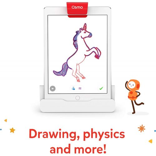 오즈모 Osmo - Super Studio Disney Frozen 2 Game (Ages 5-11) + Osmo iPad Base Bundle (Osmo iPad Base Included)