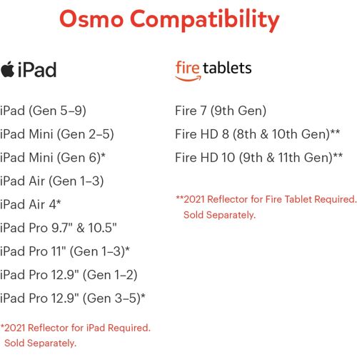 오즈모 Osmo - Pizza Co. - Ages 5-12 - Communication Skills & Math - Learning Game - STEM Toy - For iPad or Fire Tablet (Osmo Base Required)