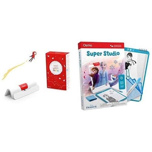 오즈모 Osmo - Super Studio Disney Frozen 2 Game (Ages 5-11) iPad Base Bundle iPad Base Included