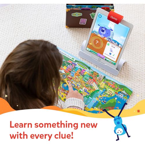 오즈모 Osmo - Detective Agency - Ages 5-12 - Solve Global Mysteries - For iPad or Fire Tablet (Osmo Base Required)