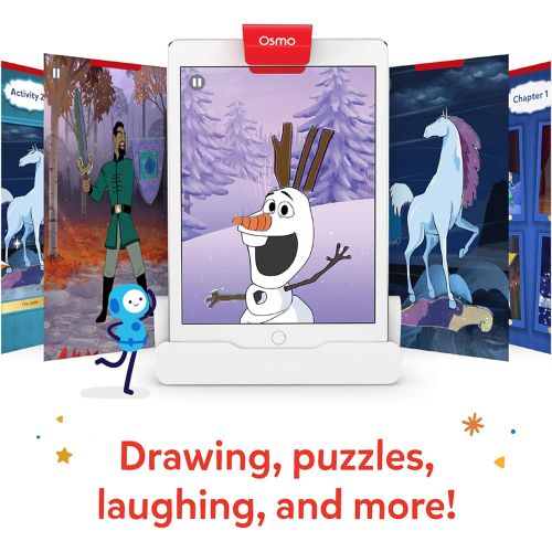 오즈모 Osmo Super Studio Disney Frozen 2 Ages 5 11 Drawing Activites for iPad or Fire Tablet & Super Studio Disney Princess Ages 5 11 Drawing Activities for iPad or Fire T