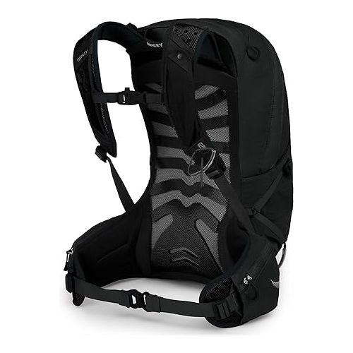  Osprey Talon 22L Men's Hiking Backpack with Hipbelt, Stealth Black, L/XL