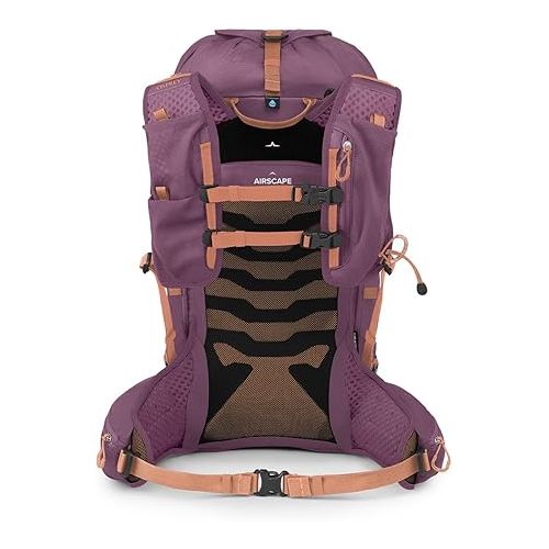  Osprey Tempest Velocity 30L Women's Hiking Backpack, Pashmina/Melon, WXS/S