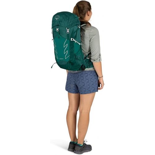  Osprey Tempest 30L Women's Hiking Backpack with Hipbelt, Jasper Green, WM/L