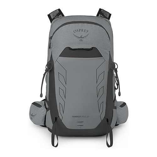  Osprey Tempest Pro 20L Women's Hiking Backpack with Hipbelt, Silver Lining