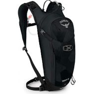 Osprey Siskin 8L Men's Biking Backpack with Hydraulics Reservoir, Obsidian Black