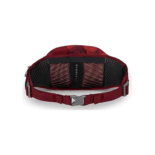  Osprey Savu 2L Unisex Lumbar Biking Hydration Pack, Claret Red