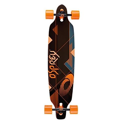  Osprey Erwachsene Longboard Nexus Black/Orange, 99 x 23 cm