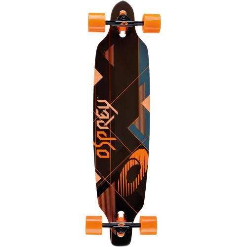  Osprey Erwachsene Longboard Nexus Black/Orange, 99 x 23 cm