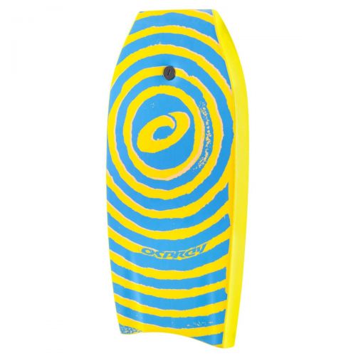  Osprey XPE Spiral Bodyboard fuer Kinder/Erwachsene, Motiv Spirale, glattes Board, Crescent-Tail, 94cm, Kinder, XPE Spiral