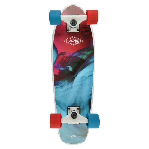  Skateboard, Longboardvon Osprey, Ahorn-Deck, Unisex, Komplett