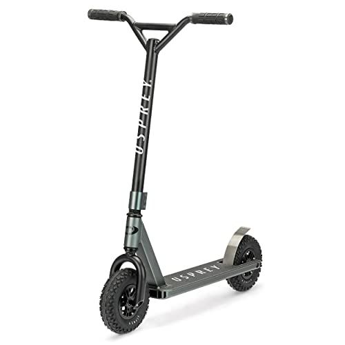  Osprey Dirt Scooter with Off Road All Terrain Pneumatic Trail Tires and Aluminum Deck - Offroad Scooter for Adults or Kids - Multiple Colors