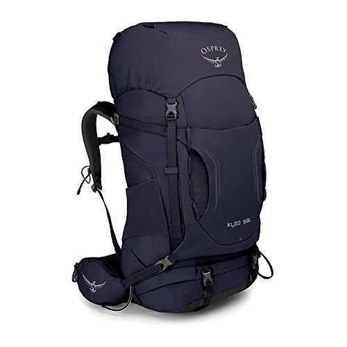  Osprey Kyte 56 Womens Backpacking Backpack, Mulberry Purple, Small/Medium